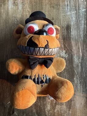 2016 Funko FNaF Nightmare Freddy Plush Hot Topic Exclusive Collectible EUC